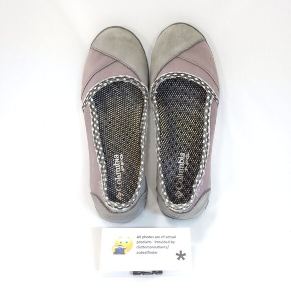 Columbia Techlite PFG Slip On Casual Flats Womens Size 8 BL4431-003 Gray - Picture 6 of 9